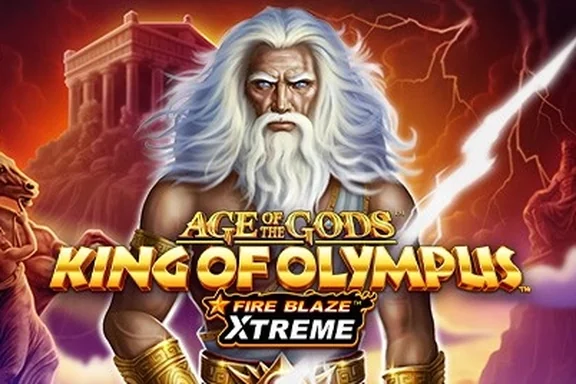 Age Of The Gods King Of Olympus Fire Blaze Xtreme — capa do slot